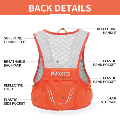 Lightweight Airflow Trail Running Backpack Vest