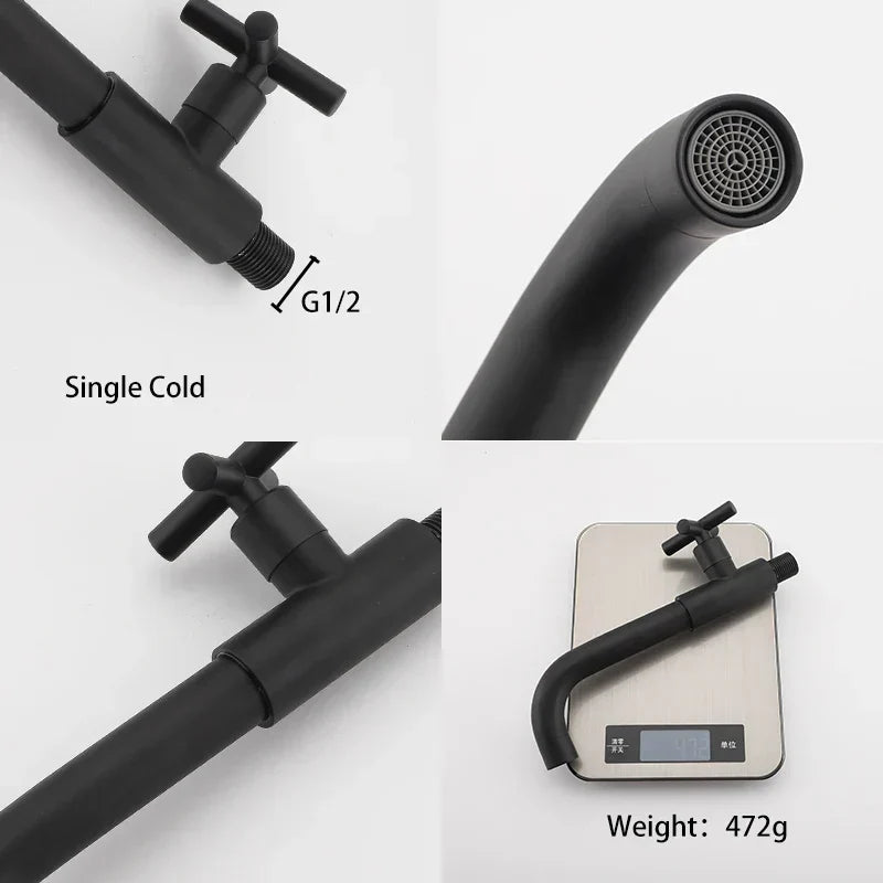 Modern Bathroom Faucet with Cascade Waterfall Style