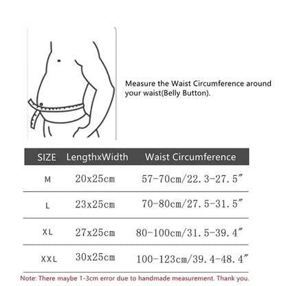 Comfortable Thermal Back Support Waist Belt