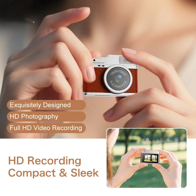 Retro Camera Pendant Necklace