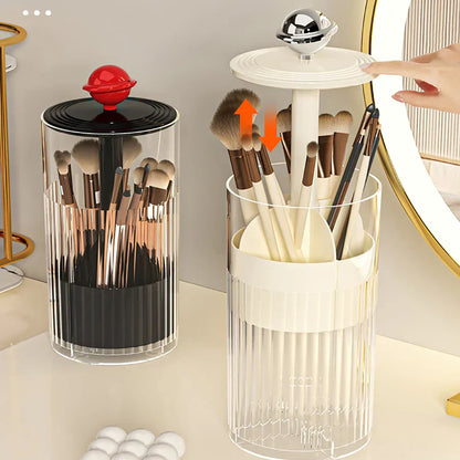 Premium Makeup Brush Storage and Auto Lift Case