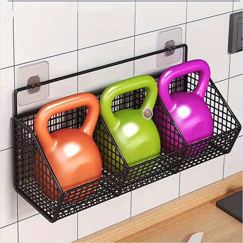 Space-Saving 3-Tier Kitchen Shelf Rack - Black