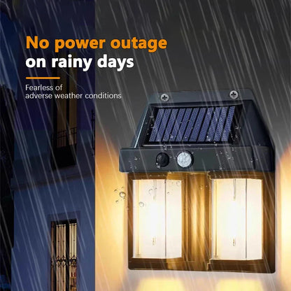Outdoor Security LED Solar Wall Light