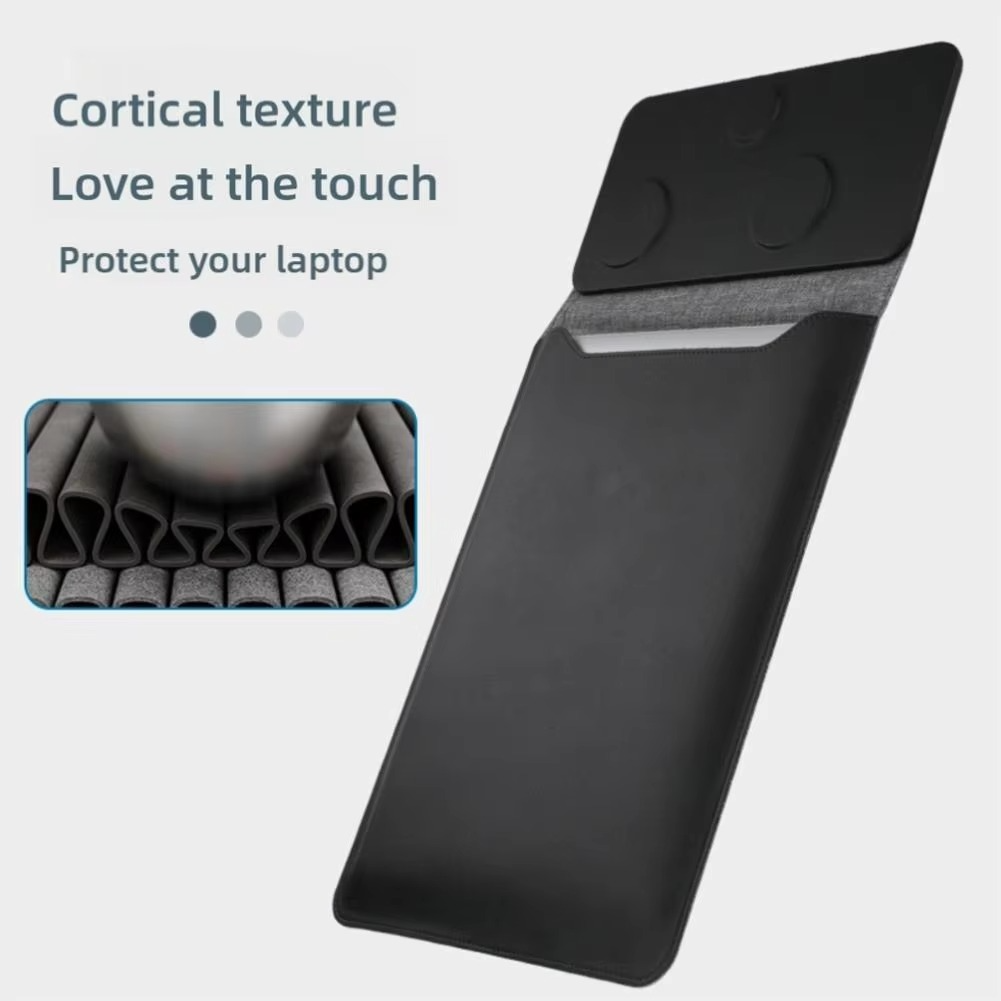 Portable 3-in-1 Laptop Charger Sleeve with Pad