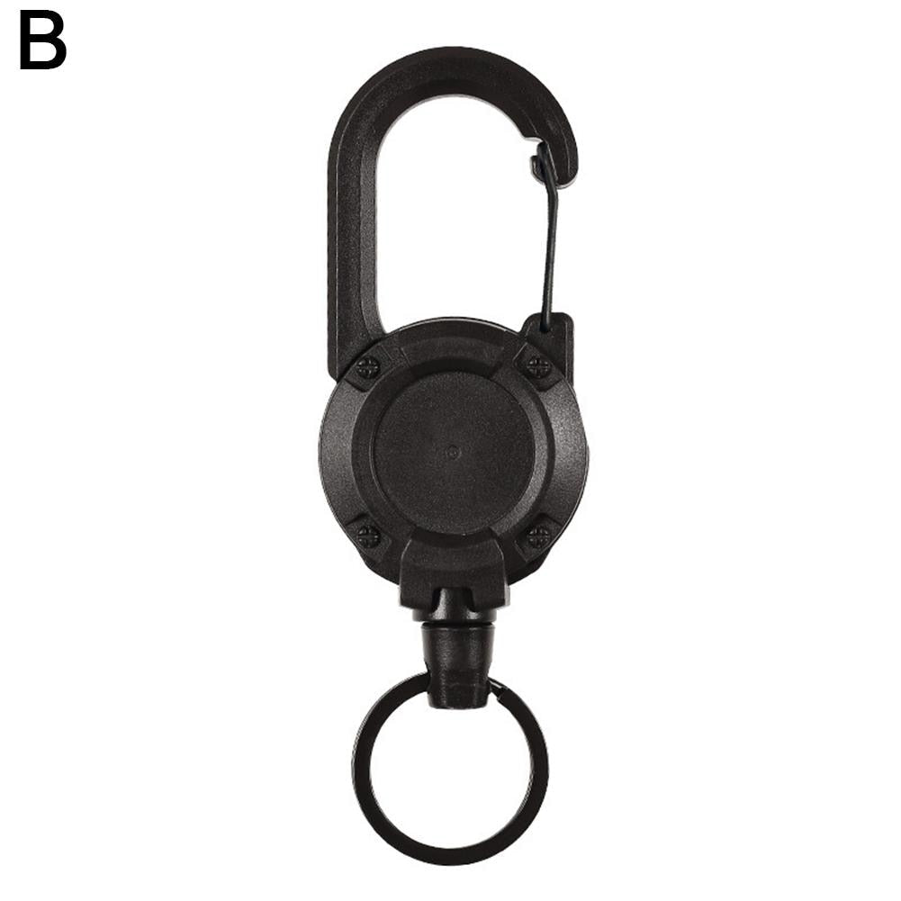 Tough Retractable Keychain with Practical Pull