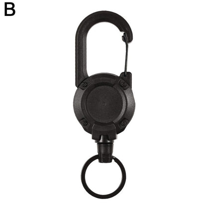 Tough Retractable Keychain with Practical Pull
