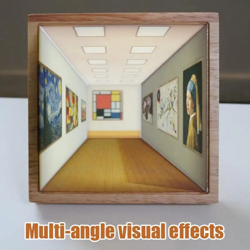 Unique LED 3D Wall Light Decoration
