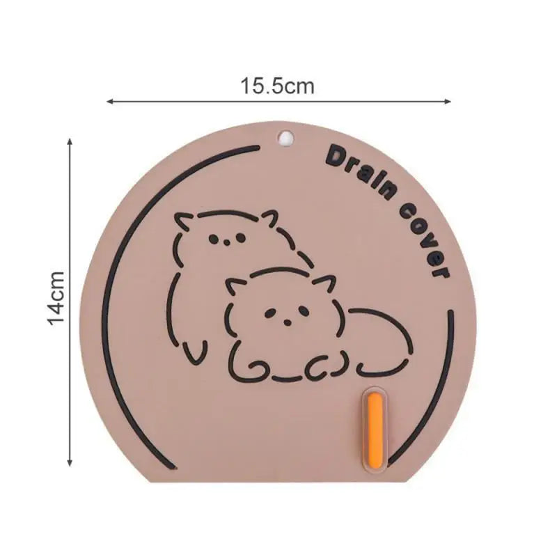 Kitchen Sink Strainer Odor Absorbing Mat
