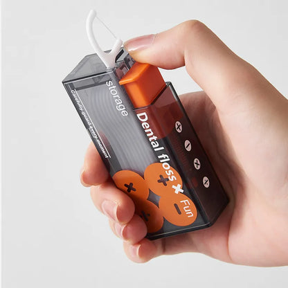 Easy Use Dental Floss Pick Dispenser Box