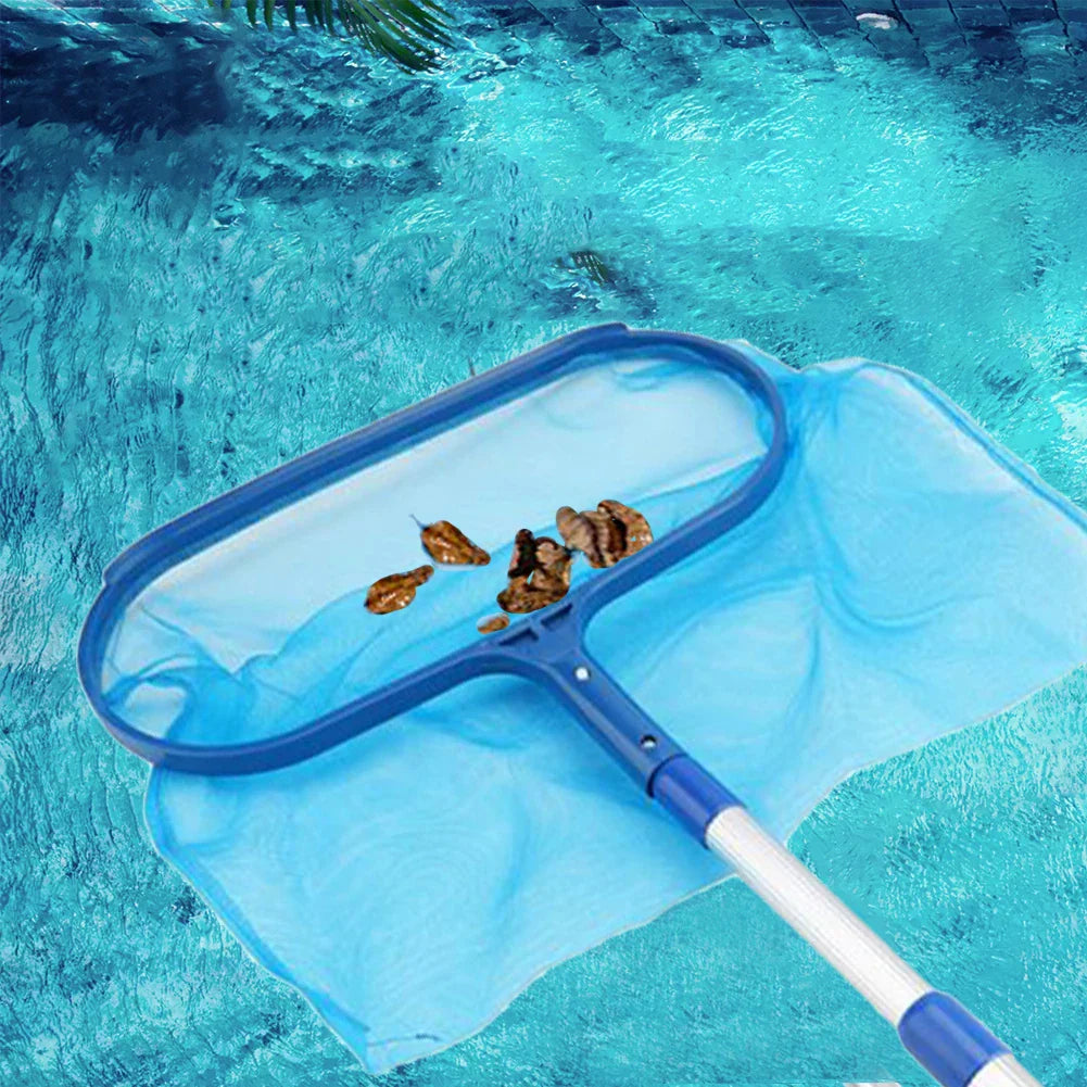 Easy Pool Leaf Skimmer with Long Handle