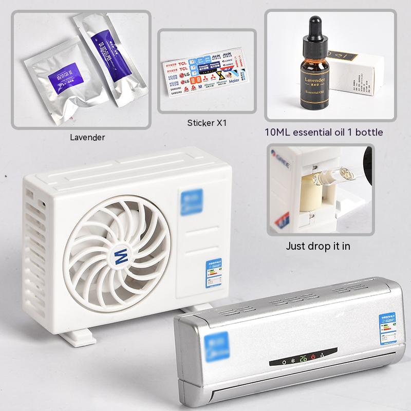 Portable Car Air Freshener Solar Diffuser