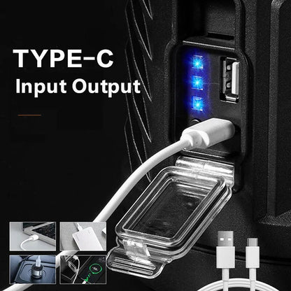 Rechargeable High-Power LED Flashlight