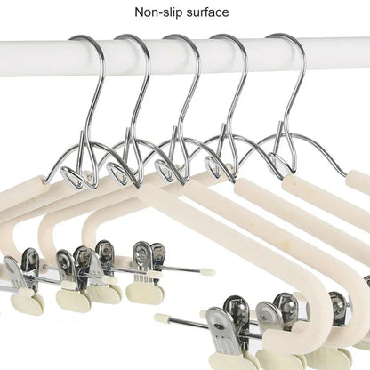 Compact Foldable Closet Organizer Hanger Set
