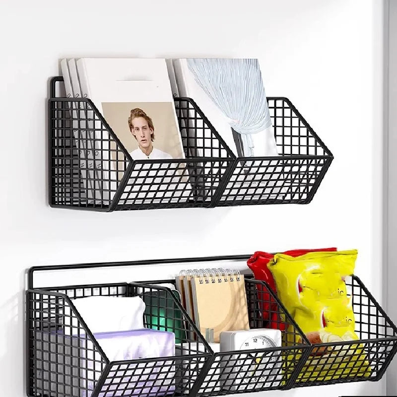 Space-Saving 3-Tier Kitchen Shelf Rack - Black