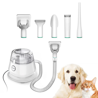 Pet Grooming Kit with Vacuum & Shedding Tools - Yeezlab