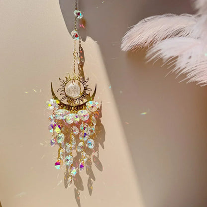 Sparkling Crystal Glass Sun Catcher