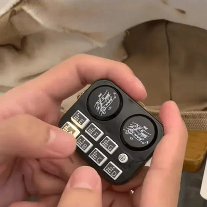 Portable Mini DJ Music Keychain Toy