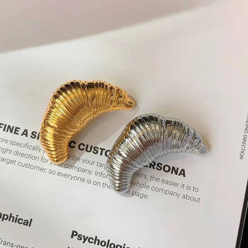 Timeless Pastry Shaped Pin Brooch
