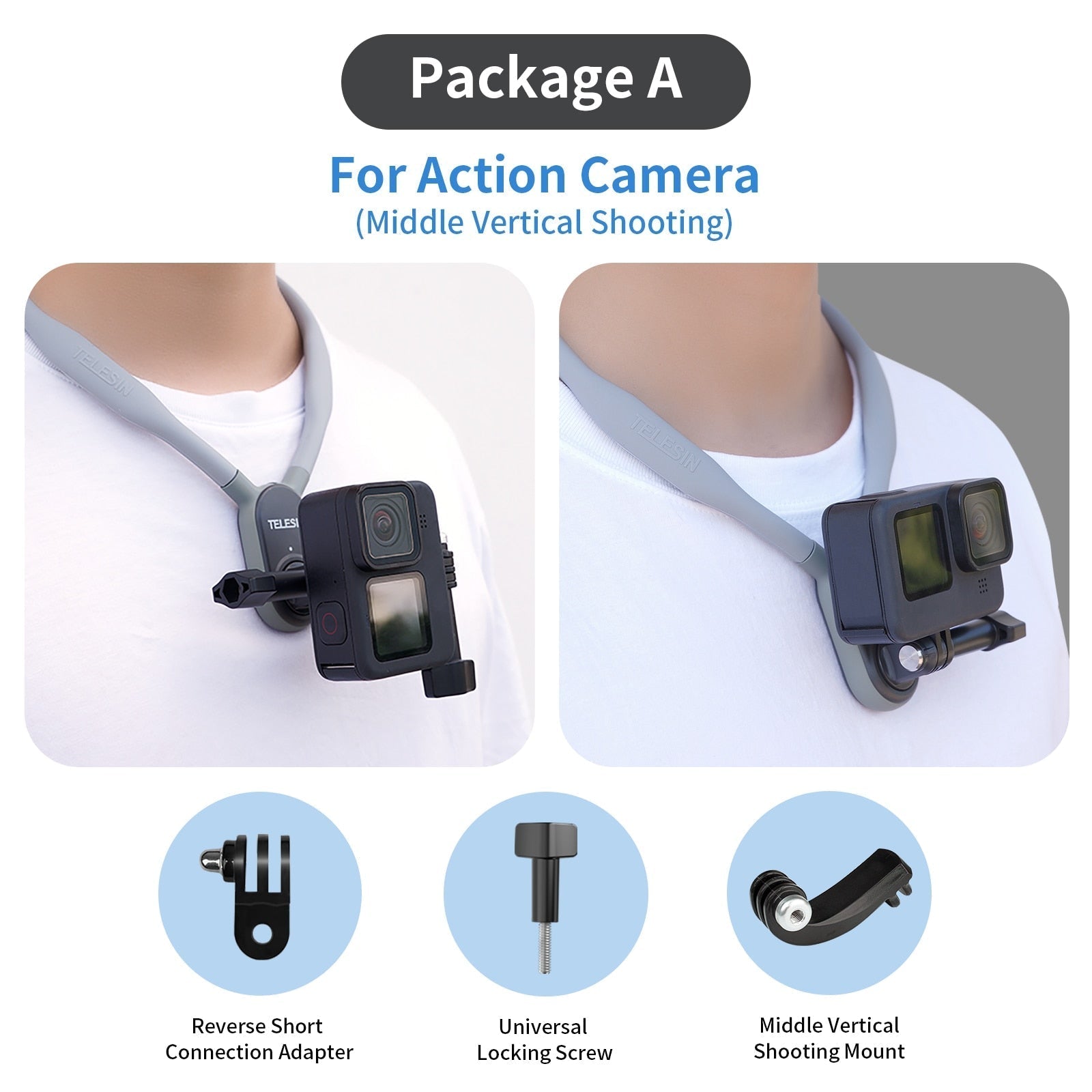 Flexible Magnetic Action Camera Mount Accessory - Yeezlab