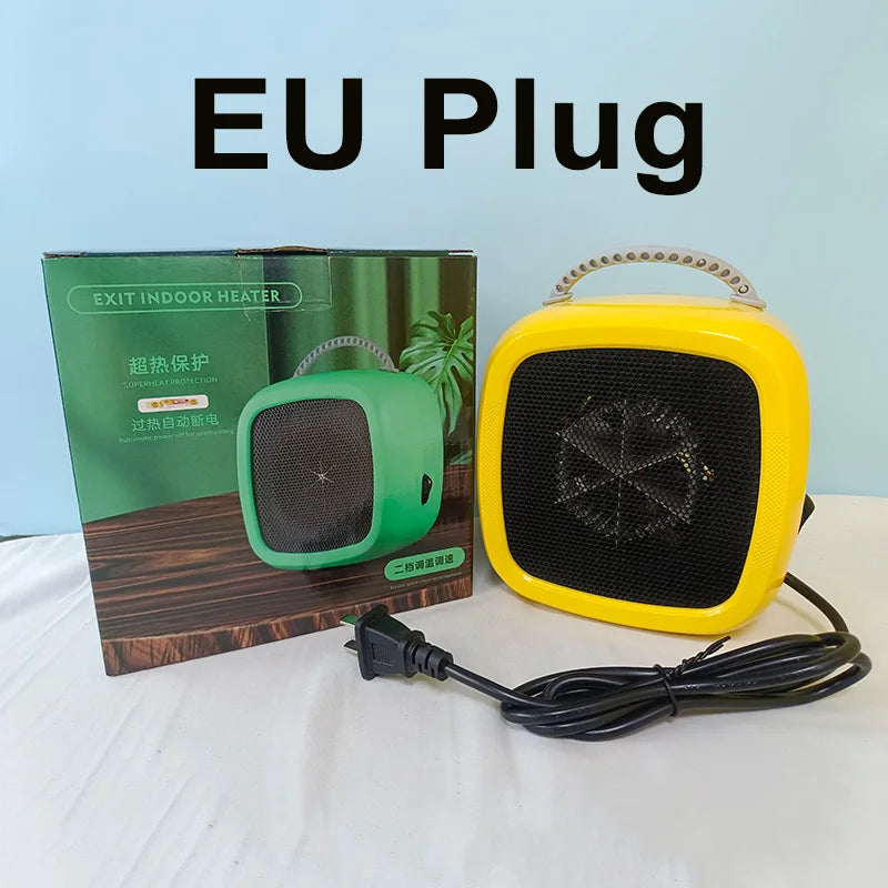 Compact Electric Space Heater Mini Portable Ceramic