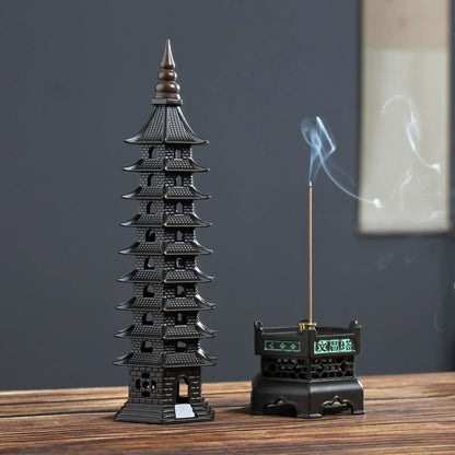Calming Tower Incense Burner for Home Decor