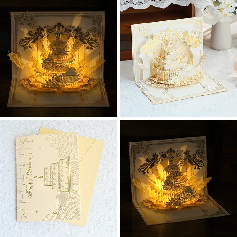 Fun LED Pop Up Birthday Card