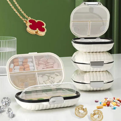 Compact Pill Daily Storage Box