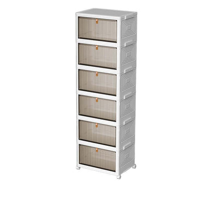 Clear Stackable Shoe Storage Rack