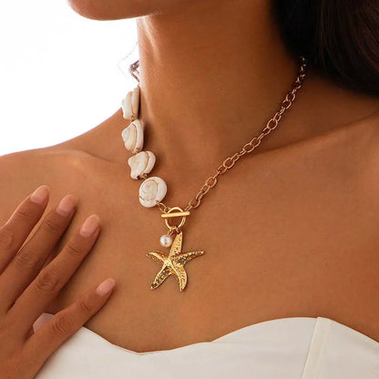Trendy Ocean Shell Jewelry Set