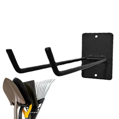 Durable Steel Wall Bracket for Garage Tools Organizer