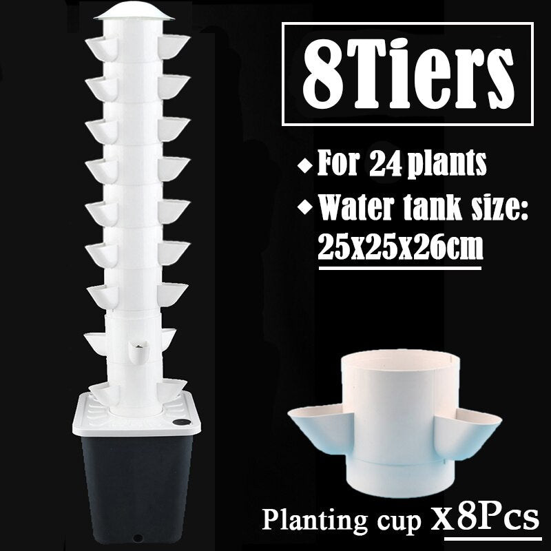 Indoor Smart Vertical Hydroponic Gardening System