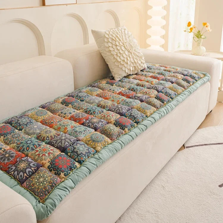 Colorful Boho Chic Sofa Cushion Cover