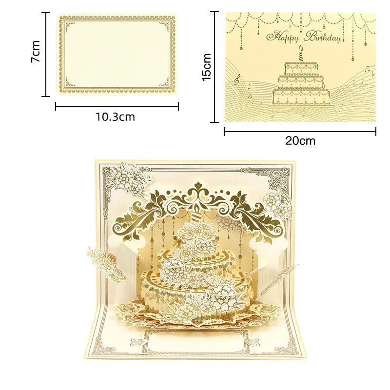 Fun LED Pop Up Birthday Card - Yeezlab