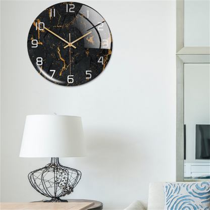 Modern Marble Silent Wall Clock