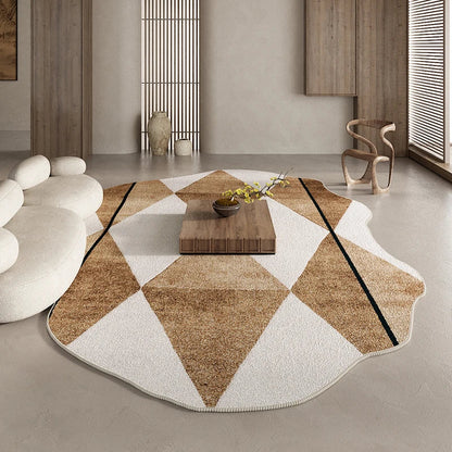 Unique Shaggy Area Rug for Bedroom and Living Room