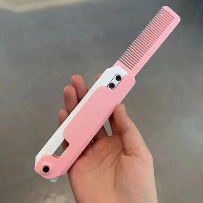 Unique 3D Foldable Hair Comb