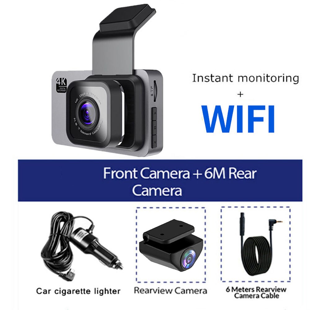 HD Car Dash Camera Parking Sensor Monitor - Yeezlab