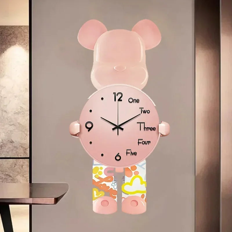 Bright Star Shaped LED Wall Clock