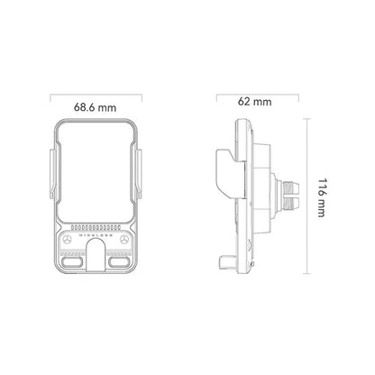 Easy Fit Wireless Car Phone Charging Mount