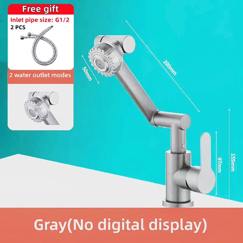 Modern 360 Rotating LED Bathroom Faucet