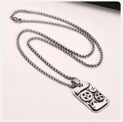 Trendy Gadget Fidget Spinner Chain Necklace