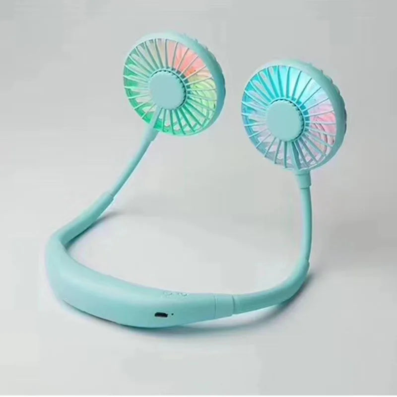 Portable Rechargeable Neck Cooling Fan - Yeezlab
