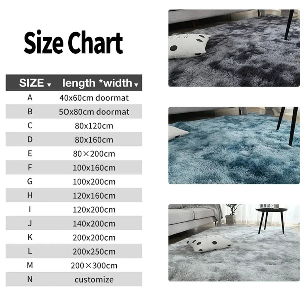 Soft Faux Fur Shaggy Rug