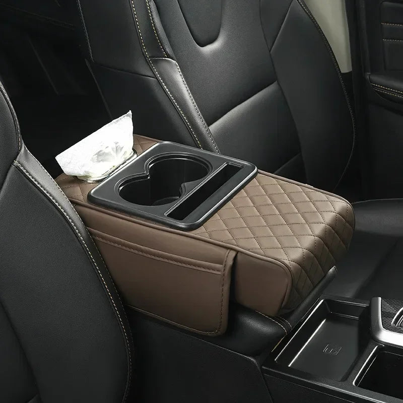 Premium Console Car Armrest Storage Pad