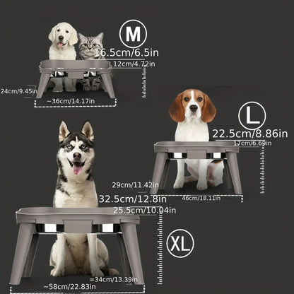 Easy Clean Pet Food Bowl for Healthy Eating Dogs