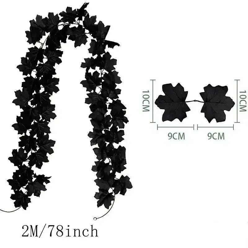 Fall Artificial Maple Leaf Home Decor Garland
