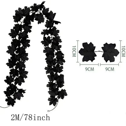 Fall Artificial Maple Leaf Home Decor Garland
