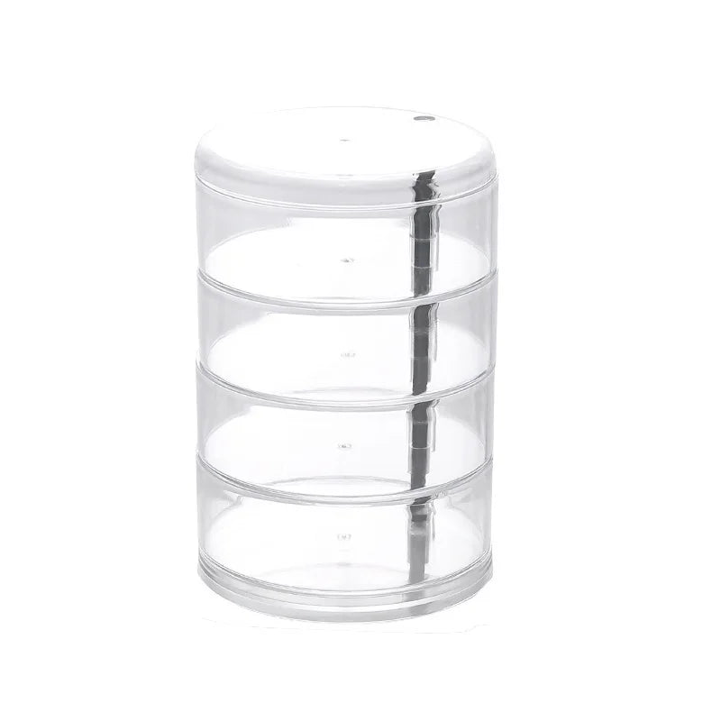 Clear Rotating Jewelry Organizer Box - Yeezlab