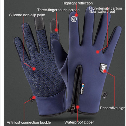 Warm Waterproof Insulated Touchscreen Gloves