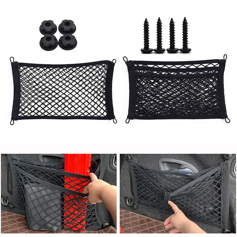 Flexible Car Storage Mesh Net Pocket Organizer